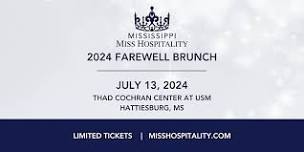 2024  Mississippi Miss Hospitality Farewell Brunch