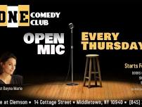 Comedy Open Mic at THE ZONE COMEDY CLUB