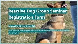 Reactive Dog Seminar