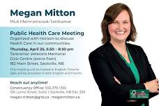 Public Health Care Meeting with MLA Megan Mitton – April 25, 2024