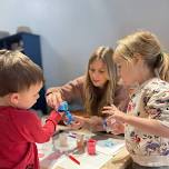 Little Artists at The Little Village Play Cafe in Wauwatosa