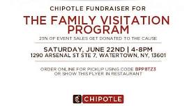 Chipotle Fundraiser for The Family Visitation Program