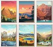 Paint by Number Fridays: National Parks