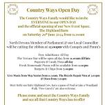 Country Ways Open Day