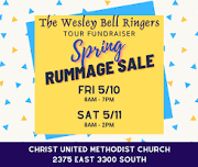 The Wesley Bell Ringers Spring Rummage Sale