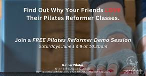 FREE Pilates Reformer Demo