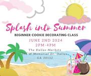 Splash in Summer Beginner Cookie Decorating Class