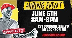 Sheetz Hiring Event - Middletown, VA