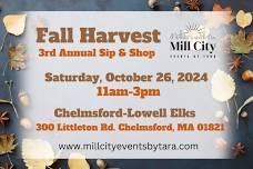 Fall Harvest 3rd annual Sip & Shop