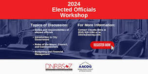 2024 Elected Officials Workshop