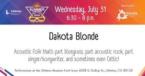 Dakota Blonde: Summer Concert Series