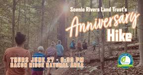 Scenic Rivers Land Trust's Anniversary Hike at Bacon Ridge Natural Area — 35 Years of Conservation