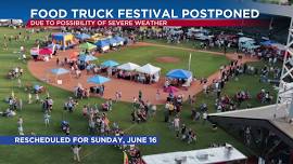 Evansville Food Truck Festival postponed due to severe weather concerns