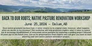 Back To Our Roots; Native Pasture Renovation Workshop