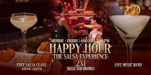 FREE SALSA CLASS & HAPPY HOUR IN LITTLE HAVANA!