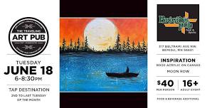 TAP Guided Painting @ Bemidji, Brigid's Pub