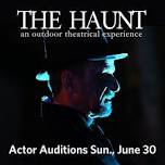 HAUNT ACTOR AUDITIONS:  A Wedding at Deadwoodville