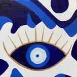 Paint Day - Evil Eye Painting on Canvas (MUST RSVP)