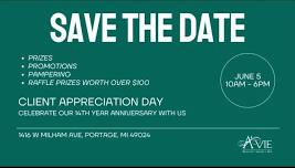 Customer Appreciation Day! Come celebrate our 14th Anniversary with us!