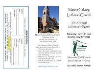 Mount Calvary 4th Annual Lutheran Open