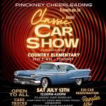 2024 Pinckney Cheer- Car Show Fundraiser