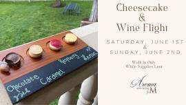 Countdown to Summer Cheesecake & Wine Pairing