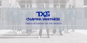 Tau Chi Sigma Chapter Meetings