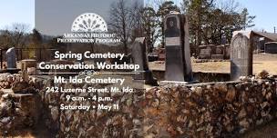 Mt. Ida Cemetery Conservation Workshop