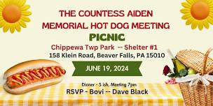 The Countess Aiden Memorial Hot Dog Meeting