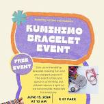 Kumihimo Bracelet Event