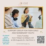 &Rise: Support Groups for Teen Girls & Nonbinary Youth