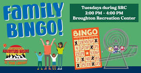 Family Bingo - Summer Reading Club 2024!