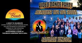 All Request 80s, 90s & 2000s Video Dance Party at The Beach!