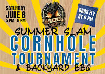 Summer Slam CORNHOLE TOURNAMENT & Backyard BBQ