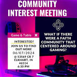 Community Interest Meeting