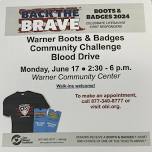 Boots & Badges Blood Drive