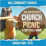 Church Picnic and Softball Game