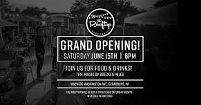 GRAND OPENING of The Rooftop Cedarburg! Live music by Brecken Miles!