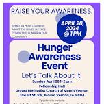 Hunger Awareness Event