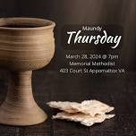 Maundy Thursday Service