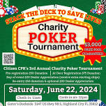 Citizen CPR's 3rd Annual Charity Poker Tournament