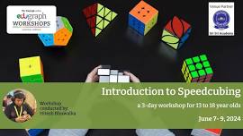 Introduction to Speedcubing (13-18 yrs)