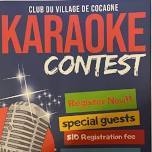 STATING DAY! KARAOKE CONTEST!