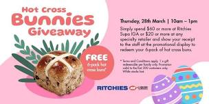 Hot Cross Bunnies Giveaway! FREE Hot Cross Buns with Purchase!*