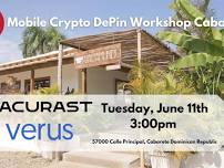 Mobile Crypto DePin Workshop Cabarete