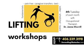 LIFTING 9:30 Fundamentals & 10:30 Caregiver Transfers