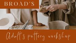 Evening pottery workshop and supper club