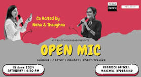 Open Mic By Kya Bolte Hyderabd - Redbrick Maximus