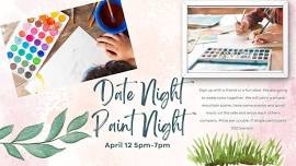 Date Night Paint Night-Watercolor