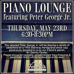 Piano Lounge featuring Peter George Jr. / Foothills, Oneonta